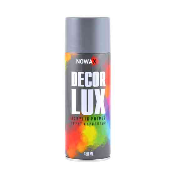 Ґрунтівка акрилова Nowax Spray сірий аерозоль 450мл Львів