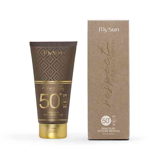 Сонцезахисний крем для обличчя і тіла SPF50 Respect Global Sun Defense MySun, 150 мл Дніпро