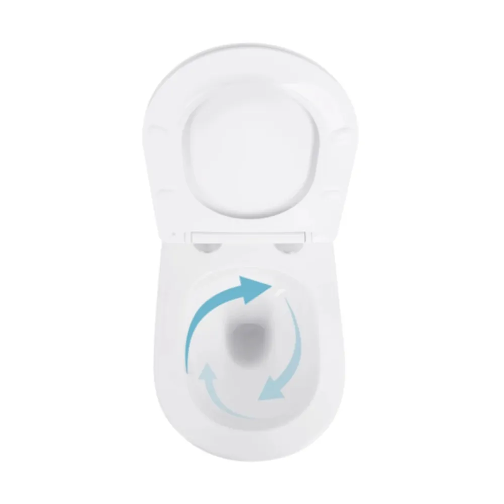 Готове рішення Qtap для ванної кімнати: підвісний унітаз Swan Ultra Quiet 520×360×320 + комплект інсталяції Nest 4 в 1 (лінійна Київ - фото 6