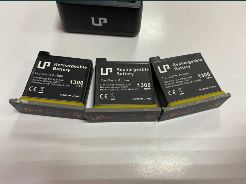 Аккумуляторы для DJl Osmo Action 1Зарядный кейс. Киев - изображение 1