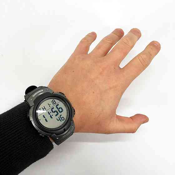 Часы кварцевые армейские, Мужские часы с пластиковым ремешком Противоударные DP-44 Киев