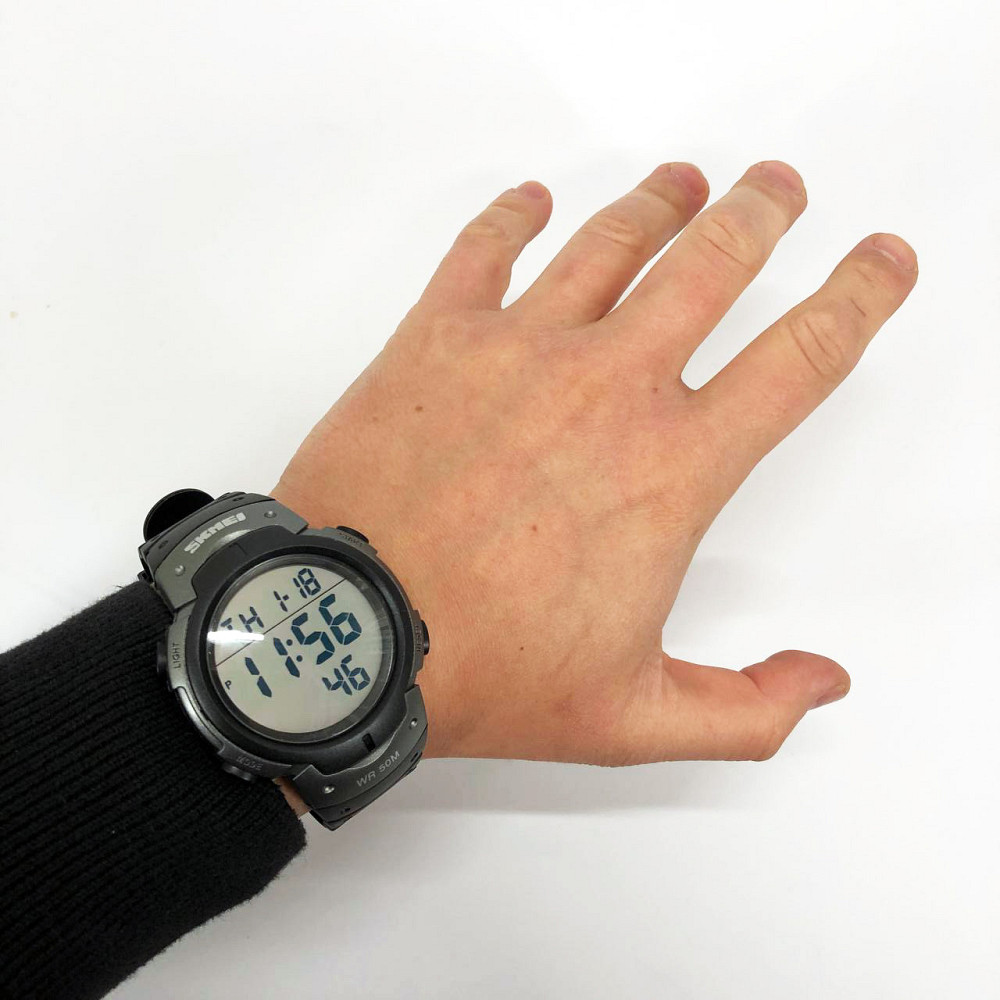 Часы кварцевые армейские, Мужские часы с пластиковым ремешком Противоударные DP-44 Киев - изображение 5