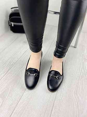 LEADER STYLE Туфлі жіночі LEADER STYLE 2967 чорні (весна-осінь, шкіра натуральна) (3381) лише 3 Коломия