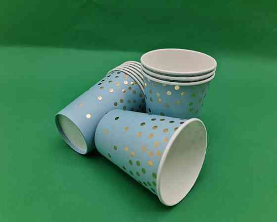 Стаканчики бумажные одноразовые 250гр 