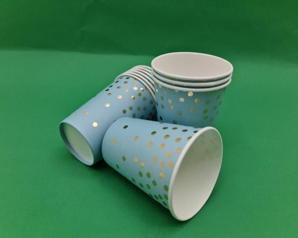 Стаканчики бумажные одноразовые 250гр 