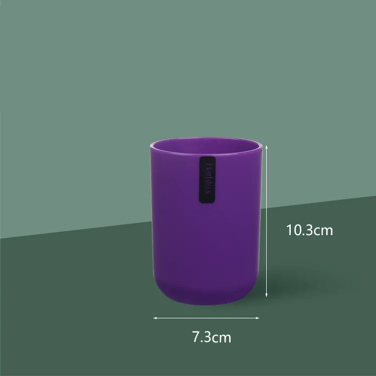 Набор качественных стильных аксессуаров для ванной комнаты Bathlux из 6 предметов, Фиолетовый Каменец-Подольский - изображение 5