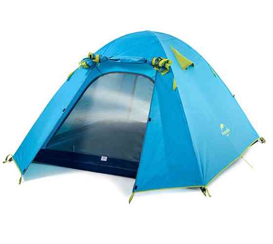Чотиримісний намет Naturehike P-Series NH18Z044-P 210T/65D (Блакитний) Вінниця