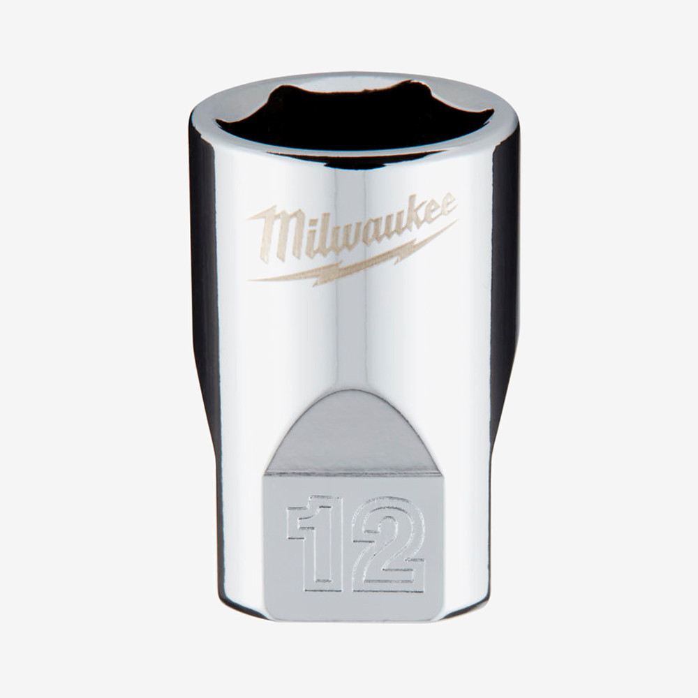 Головка хромированная метрическая 1/4'' MILWAUKEE, 12мм Одесса - изображение 1