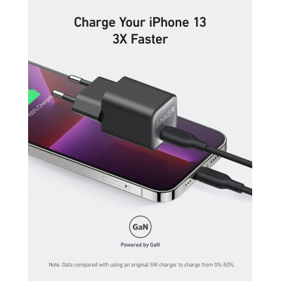 Зарядное устройство Anker PowerPort 511 Nano III - 30W USB-C White (A2147G21) Винница - изображение 6