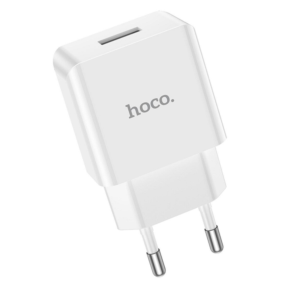 Мережевий зарядний пристрій HOCO C106A Leisure single port charger, колір білий 6931474783882 Одеса - фото 4