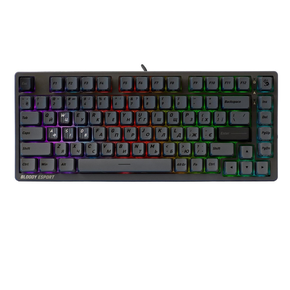 Клавіатура Bloody MS76 Iron Grey ( 28820 ) Харьков - изображение 5