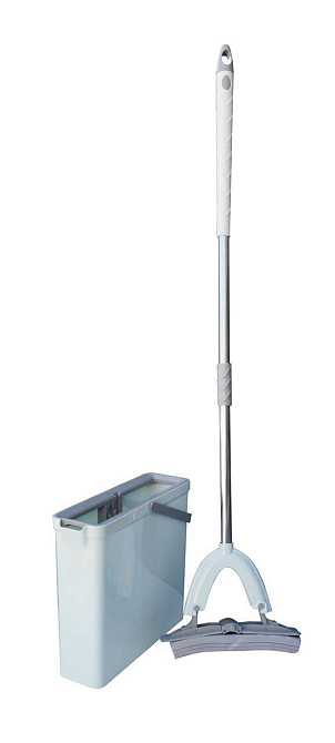 Набір Швабра Метелик, телескопічна ручка + відро 8л з віджимом Харків - фото 1