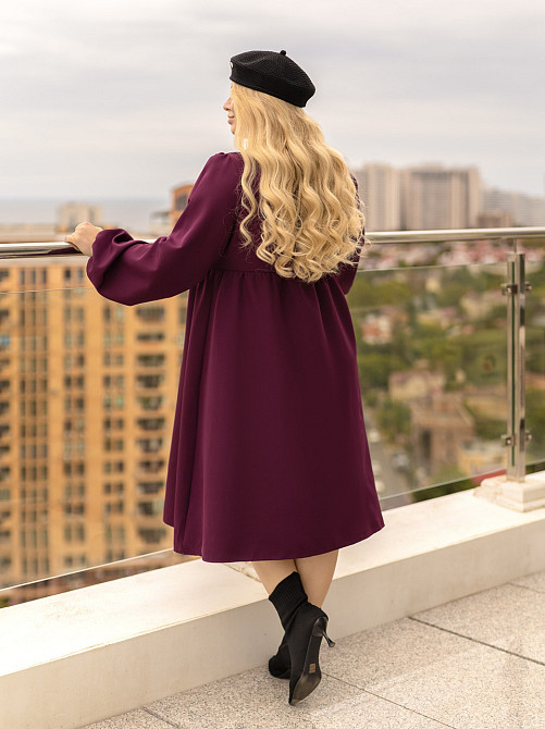 Молодіжна сукня вільного крою "Boho" | Норма і батал Марсала, 50-52 Київ - фото 2