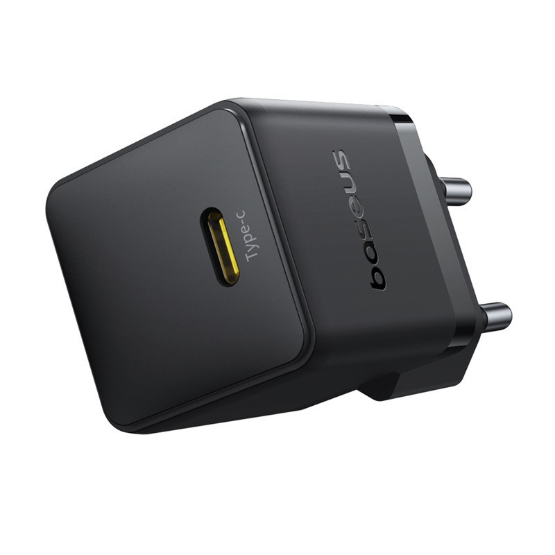 Мережевий зарядний пристрій Baseus Palm Fast Charger 1C 20W EU Cluster Black Одеса - фото 5