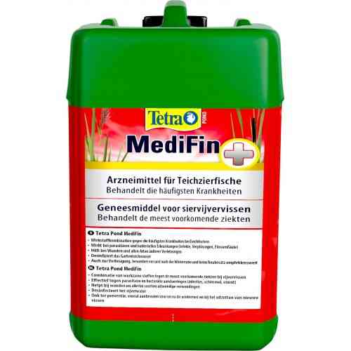 Средство Tetra Pond MediFin лекарственное против инфекций и болезней прудовых рыб, 3 л на 60000 л Киев