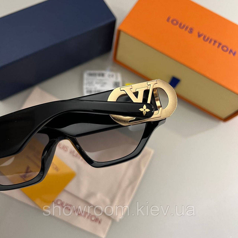 Жіночі сонцезахисні окуляри LV1661 Black Lux Київ - фото 2