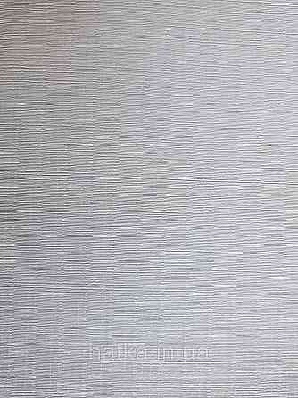 Шпалери флізелінові еко Casadeco Five o'clock 0.53х10 однотонні білі прожилки сріблом під тканина Київ