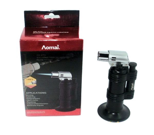 Газовая горелка с пьезоподжигом (ZB-273) мини горелка + ГАЗ Полтава - изображение 1