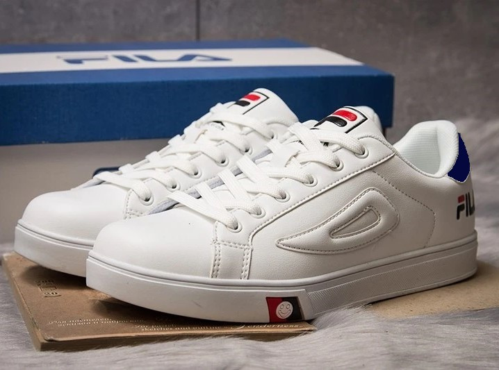 Мужские Кроссовки FILA Белые Кеды Фила Кожаные (размеры: 40,41,43,44) Видео Обзор Днепр - изображение 6