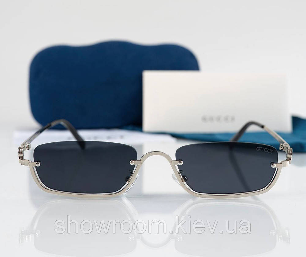 Женские брендовые солнцезащитные очки GG (9524) Киев - изображение 3