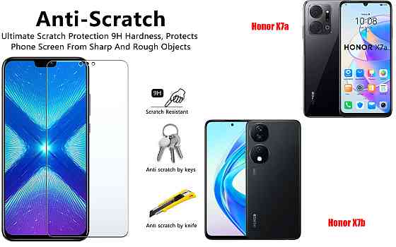Защитное стекло NeoGlass для Honor X7a, Honor X7b – ультрапрозрачное и устойчивое Киев