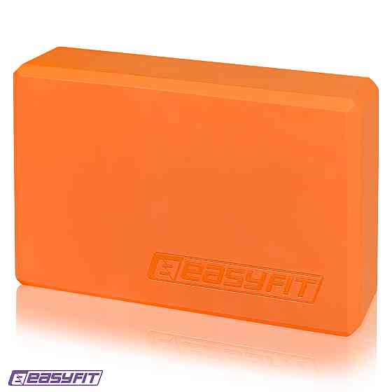 EasyFit Блок для йоги EasyFit EVA Помаранчевий Коломыя