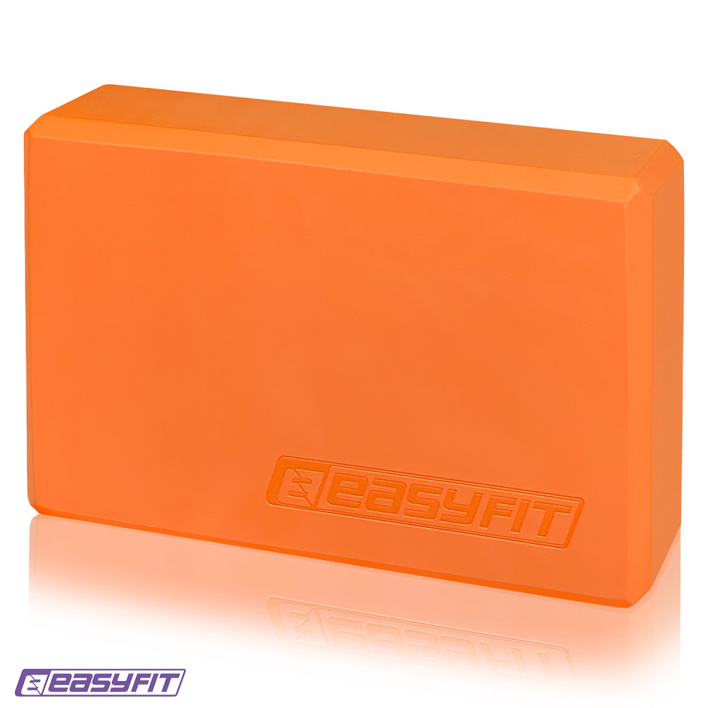 EasyFit Блок для йоги EasyFit EVA Помаранчевий Коломыя - изображение 1