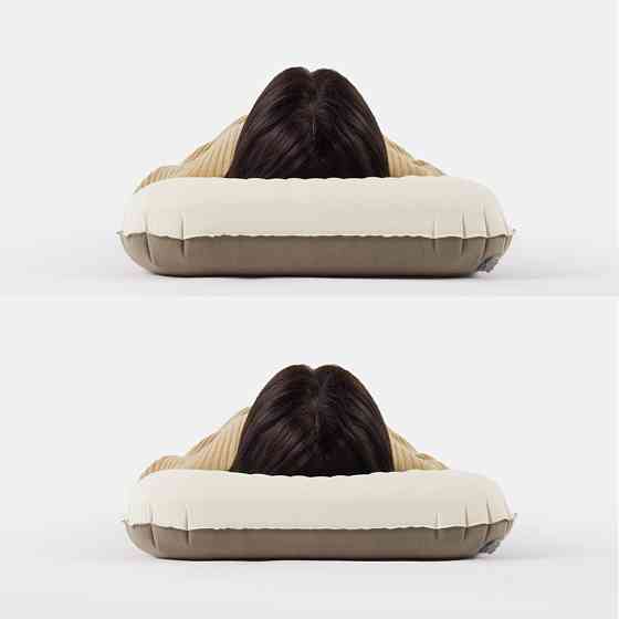 Подушка надувная ультралегкая Naturehike CNK2300DZ024, прямоугольная большая Киев