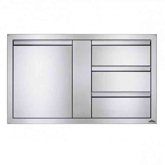 Модуль з 1 дверима та 3 висувними ящиками Napoleon (107*61 см) BI-4224-1D3DR Код: 009845 Рівне