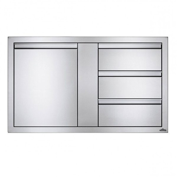 Модуль з 1 дверима та 3 висувними ящиками Napoleon (107*61 см) BI-4224-1D3DR Код: 009845 Рівне - фото 1