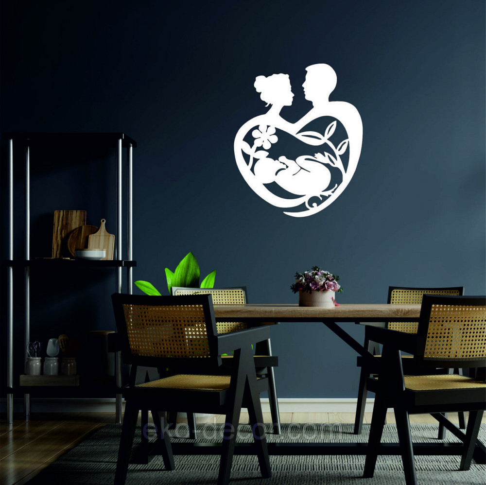 Декоративне настінне Панно «Маленькое щастя» Декор на стіну 90*75 см, Білий Київ - фото 9