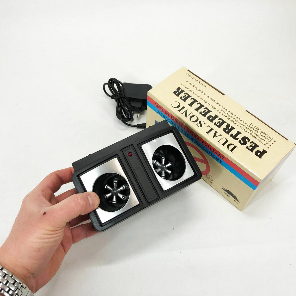 Ультразвуковой отпугиватель грызунов для улицы, Прибор от крыс и мышей в розетку, Мыши в доме JS-81 Львов - изображение 4