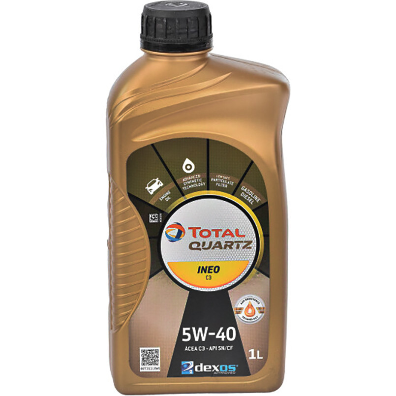 Моторне масло Total Quartz Ineo 5W-40 1л Львів - фото 1