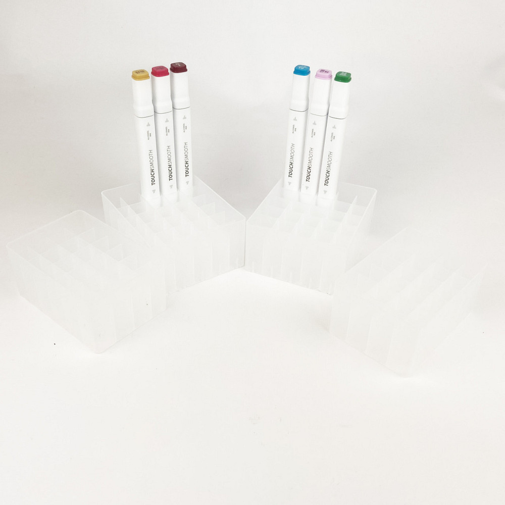 Підставка для маркерів органайзер для канцелярського приладдя на 100 відділень Прозора Кам'янець-Подільський - фото 2