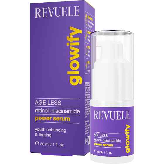 Сыворотка с ретинолом и ниацинамидами Age Less Glowify Revuele 30 мл Киев