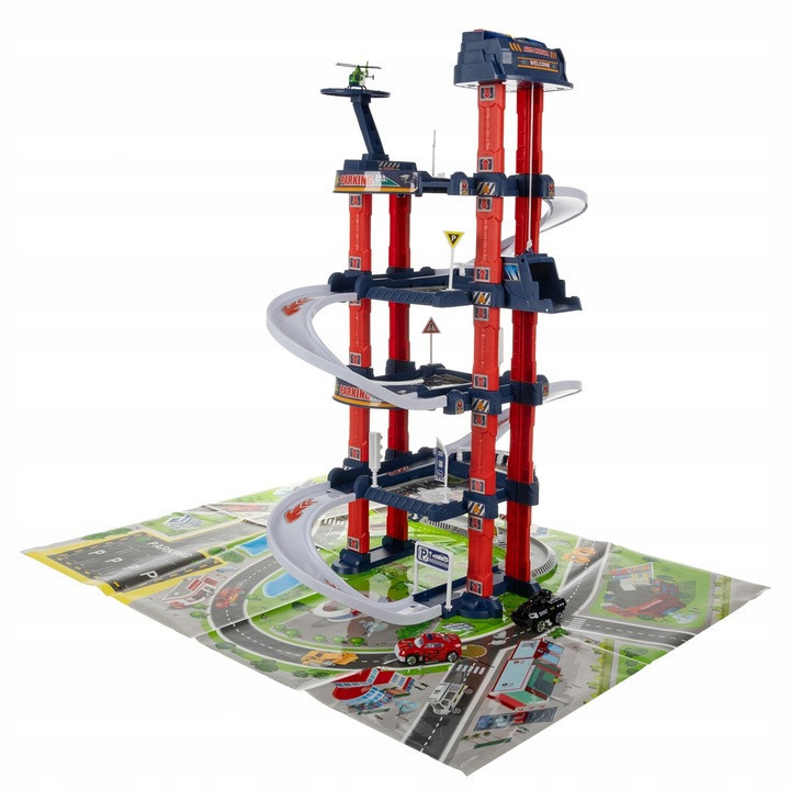 Автомобильный Паркинг - гараж из 4 уровней с ковриком и аксессуарами Kruzzel (24646) Нововолынск - изображение 2