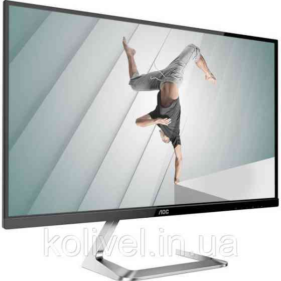 TFT 27" AOC Q27T1, IPS, QHD, HDMI, DP, чорний з сріблястим (Q27T1) Київ