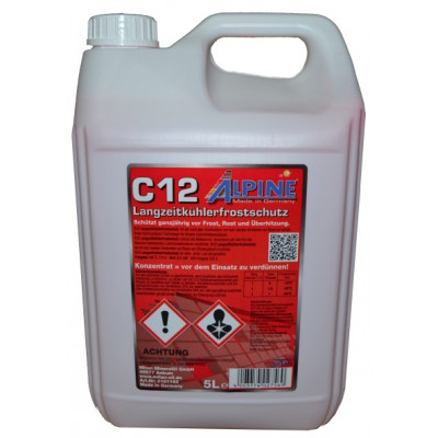 Антифриз Alpine C12 -36C чер, 5л (5,5кг.) (RM 1185-5) Винница - изображение 1