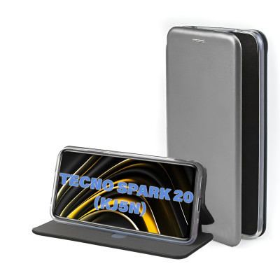 Чохол до мобільного телефона BeCover Exclusive Tecno Spark 20 (KJ5n) Gray (711243) Вінниця - фото 1