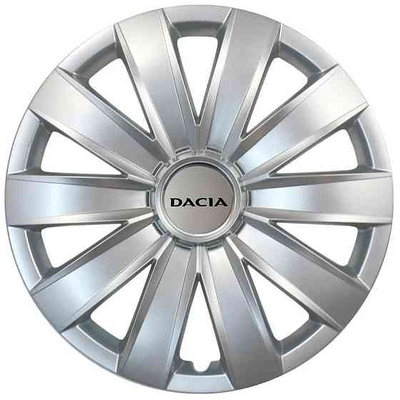 Автомобільні модельні ковпаки R14 Dacia 226 4шт, SJS, сріблясті Київ