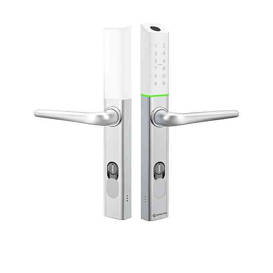 Розумний дверний біометричний замок SEVEN LOCK SL-7763BF white Київ