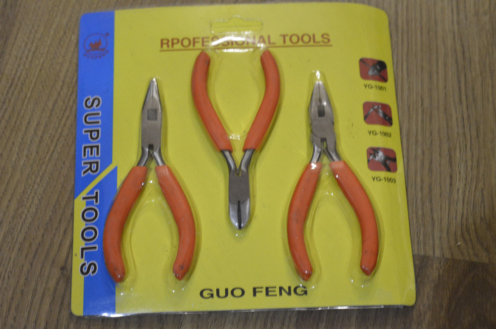 Набор мини-плоскогубцев 3шт Полтава - изображение 1