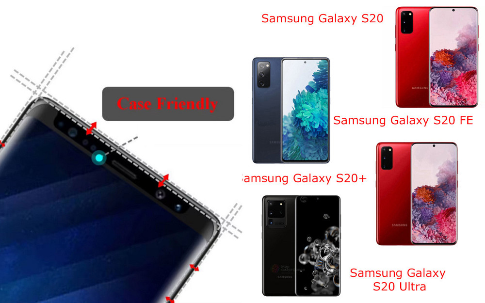 Захисне скло HyperGlass Pro для Samsung Galaxy S20, S20 FE, S20+, S20 Ultra – максимальна чутливість та захист Київ - фото 4