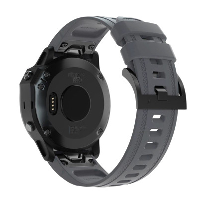Ремешок для смарт-часов Armorstandart Silicone 20mm для Garmin Fenix 5s/6s Grey (ARM60812) Винница - изображение 2