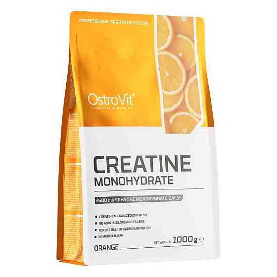 Креатин моногідрат OstroVit Creatine Monohydrate 1000 g orange Луцьк