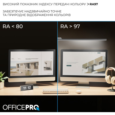Светильник OfficePro LED лампа на монитор SL210W (SL210W) Винница - изображение 6