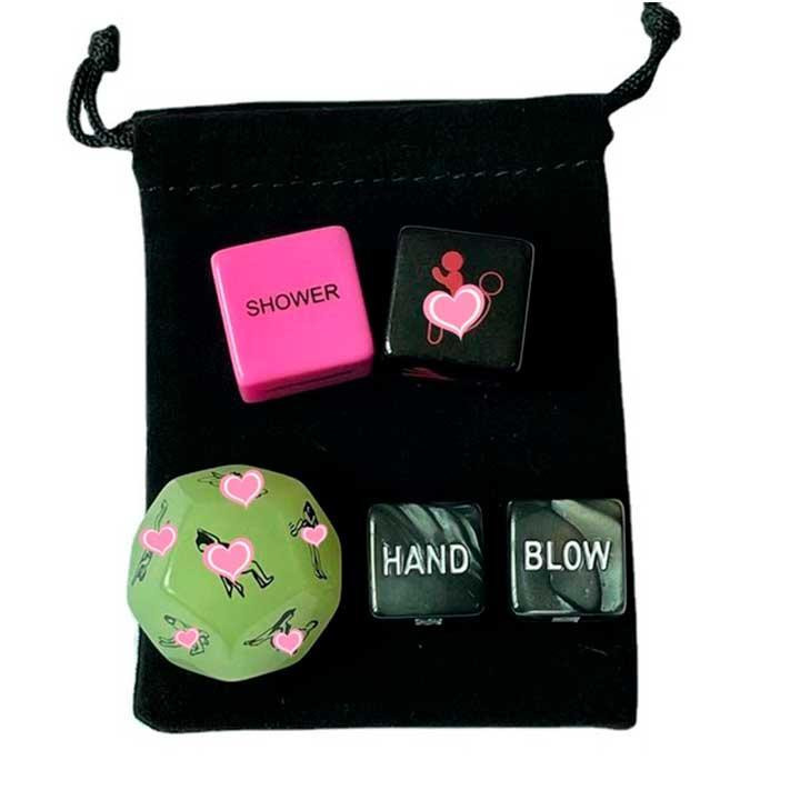 Гральний набір кубиків "Камасутра" - 5 шт. Вінниця - фото 2