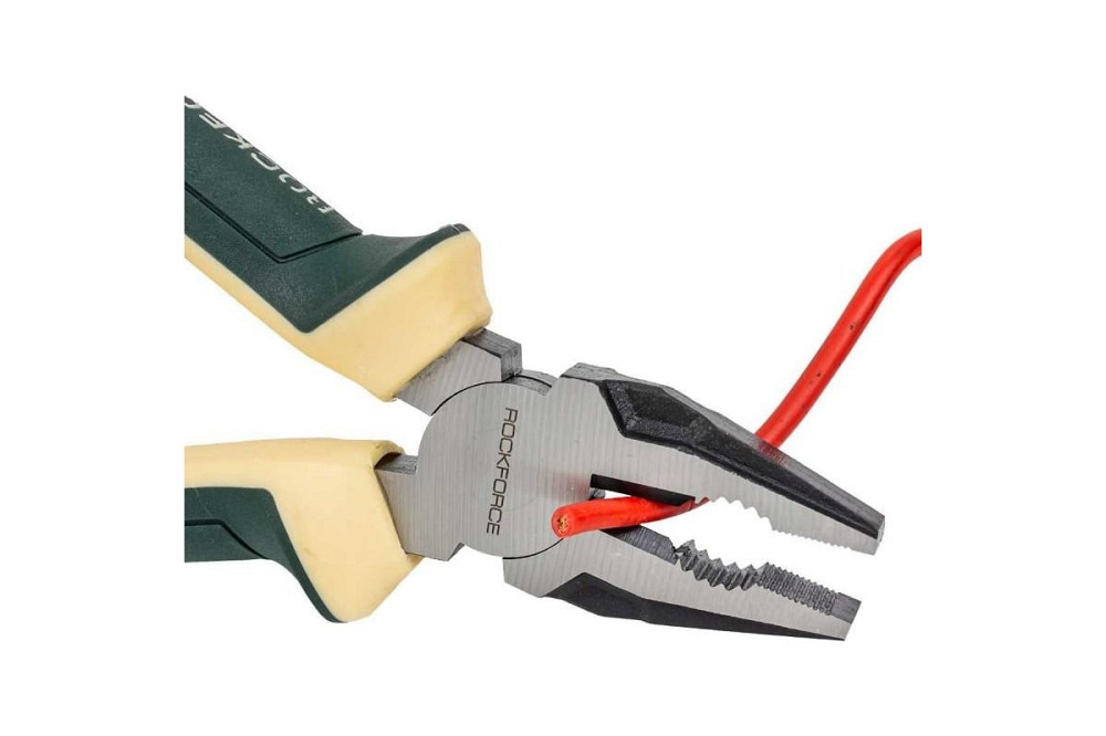 Комбіновані пасатижі з ергономічними ручками, Cr-V, 6" ROCKFORCE RF-611150H Одеса - фото 3