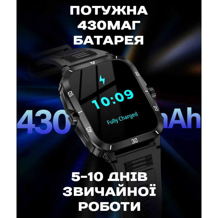 Smart Space Pro Metal Black, 2 ремінці Київ - фото 5