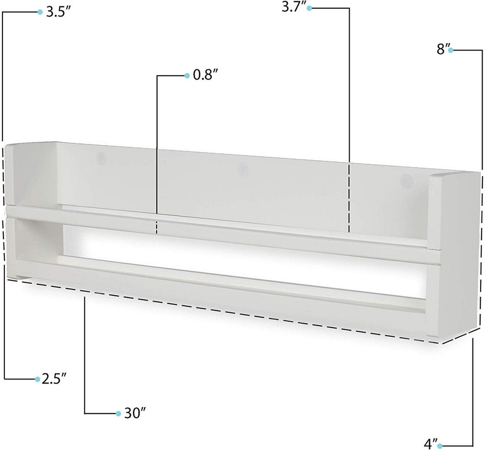 Настінна книжкова полиця "Шантара" зефір Миколаїв - фото 5